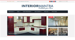 Desktop Screenshot of interiormantra.com