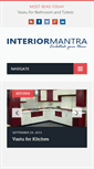 Mobile Screenshot of interiormantra.com